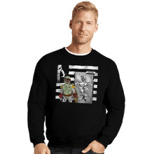 Load image into Gallery viewer, Shirts Crewneck Sweater, Unisex / Small / Black So Fett, So Freeze
