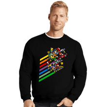 Load image into Gallery viewer, Daily_Deal_Shirts Crewneck Sweater, Unisex / Small / Black Karting Chaos