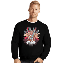 Load image into Gallery viewer, Shirts Crewneck Sweater, Unisex / Small / Black Princess of Power