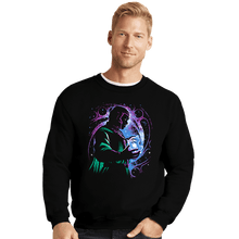 Load image into Gallery viewer, Daily_Deal_Shirts Crewneck Sweater, Unisex / Small / Black The Conqueror