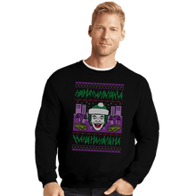 Load image into Gallery viewer, Shirts Crewneck Sweater, Unisex / Small / Black HAHAHAHA Christmas