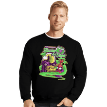 Load image into Gallery viewer, Shirts Crewneck Sweater, Unisex / Small / Black Illusion And Magic