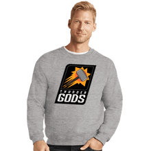 Load image into Gallery viewer, Shirts Crewneck Sweater, Unisex / Small / Sports Grey Thunder Gods