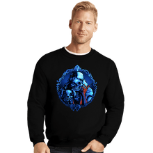 Load image into Gallery viewer, Daily_Deal_Shirts Crewneck Sweater, Unisex / Small / Black Cruella Bones