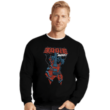 Load image into Gallery viewer, Daily_Deal_Shirts Crewneck Sweater, Unisex / Small / Black Eddie The Banished