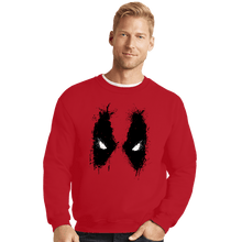 Load image into Gallery viewer, Shirts Crewneck Sweater, Unisex / Small / Red Splatter Merc