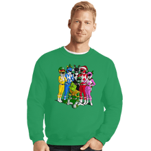 Load image into Gallery viewer, Secret_Shirts Crewneck Sweater, Unisex / Small / Irish Green Grinch Ranger!