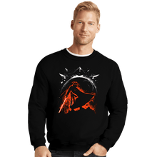 Load image into Gallery viewer, Daily_Deal_Shirts Crewneck Sweater, Unisex / Small / Black The Dark Side