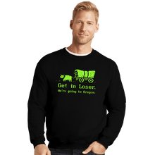 Load image into Gallery viewer, Daily_Deal_Shirts Crewneck Sweater, Unisex / Small / Black We're Going To Oregon