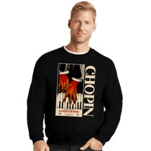 Load image into Gallery viewer, Shirts Crewneck Sweater, Unisex / Small / Black Chopin World Tour