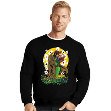 Load image into Gallery viewer, Secret_Shirts Crewneck Sweater, Unisex / Small / Black The Mutant Kiss.