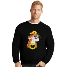 Load image into Gallery viewer, Shirts Crewneck Sweater, Unisex / Small / Black Tiger Style