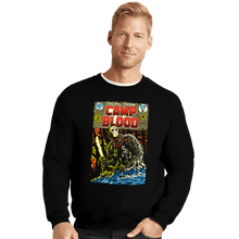Load image into Gallery viewer, Daily_Deal_Shirts Crewneck Sweater, Unisex / Small / Black Camp Blood