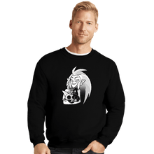 Load image into Gallery viewer, Daily_Deal_Shirts Crewneck Sweater, Unisex / Small / Black The Owl Mother