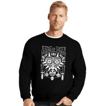 Load image into Gallery viewer, Shirts Crewneck Sweater, Unisex / Small / Black The Legend Of Termina Banner