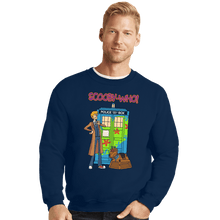 Load image into Gallery viewer, Secret_Shirts Crewneck Sweater, Unisex / Small / Navy Scoobywho