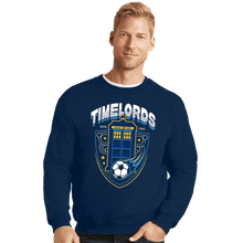 Load image into Gallery viewer, Shirts Crewneck Sweater, Unisex / Small / Navy Timelords Football Team
