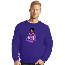 Load image into Gallery viewer, Shirts Crewneck Sweater, Unisex / Small / Violet Purple Train