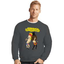 Load image into Gallery viewer, Shirts Crewneck Sweater, Unisex / Small / Charcoal Sweet Butt O Mine