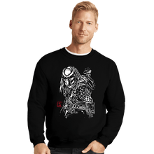 Load image into Gallery viewer, Daily_Deal_Shirts Crewneck Sweater, Unisex / Small / Black The Shadow of the Hunter
