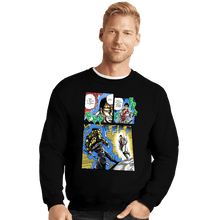Load image into Gallery viewer, Shirts Crewneck Sweater, Unisex / Small / Black Kiryu's Bizarre Adventure