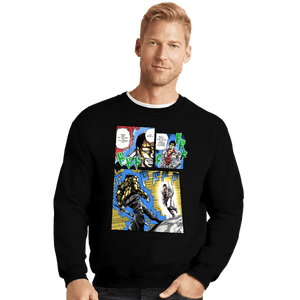 Shirts Crewneck Sweater, Unisex / Small / Black Kiryu's Bizarre Adventure