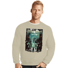 Load image into Gallery viewer, Daily_Deal_Shirts Crewneck Sweater, Unisex / Small / Sand Visit Cedar Forest