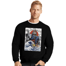 Load image into Gallery viewer, Daily_Deal_Shirts Crewneck Sweater, Unisex / Small / Black Kanagawa RX-78-2