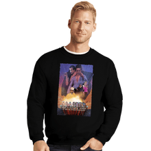 Load image into Gallery viewer, Secret_Shirts Crewneck Sweater, Unisex / Small / Black Karate And Friendship