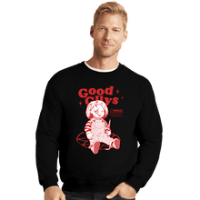 Load image into Gallery viewer, Daily_Deal_Shirts Crewneck Sweater, Unisex / Small / Black Friends Till The End