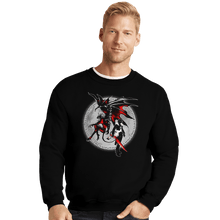 Load image into Gallery viewer, Shirts Crewneck Sweater, Unisex / Small / Black Gravija