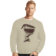 Load image into Gallery viewer, Daily_Deal_Shirts Crewneck Sweater, Unisex / Small / Sand Coffee Atlas