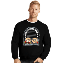 Load image into Gallery viewer, Shirts Crewneck Sweater, Unisex / Small / Black Statler and Waldorf Melodies
