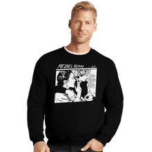 Load image into Gallery viewer, Shirts Crewneck Sweater, Unisex / Small / Black Rebel Scum LP