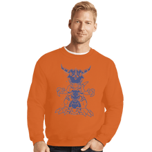 Load image into Gallery viewer, Secret_Shirts Crewneck Sweater, Unisex / Small / Red Digimon Evolution