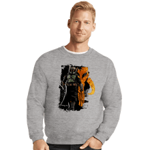 Load image into Gallery viewer, Shirts Crewneck Sweater, Unisex / Small / Sports Grey The New Crime Lord