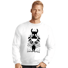 Load image into Gallery viewer, Shirts Crewneck Sweater, Unisex / Small / White The Knight The Shade