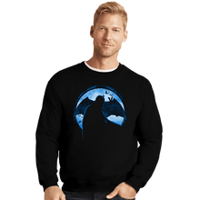 Load image into Gallery viewer, Shirts Crewneck Sweater, Unisex / Small / Black Night Crusader