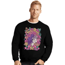 Load image into Gallery viewer, Shirts Crewneck Sweater, Unisex / Small / Black Tao of Meow
