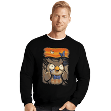Load image into Gallery viewer, Shirts Crewneck Sweater, Unisex / Small / Black Island Scream
