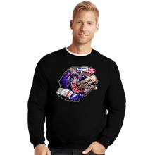 Load image into Gallery viewer, Daily_Deal_Shirts Crewneck Sweater, Unisex / Small / Black Xenowave