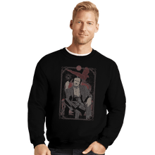 Load image into Gallery viewer, Shirts Crewneck Sweater, Unisex / Small / Black Poe