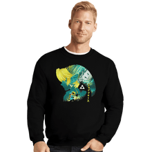 Load image into Gallery viewer, Shirts Crewneck Sweater, Unisex / Small / Black A Link To The Past