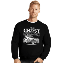 Load image into Gallery viewer, Daily_Deal_Shirts Crewneck Sweater, Unisex / Small / Black Ghost Customs