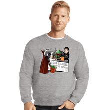 Load image into Gallery viewer, Daily_Deal_Shirts Crewneck Sweater, Unisex / Small / Sports Grey Book Signing
