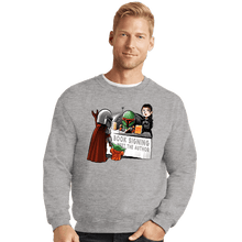 Load image into Gallery viewer, Daily_Deal_Shirts Crewneck Sweater, Unisex / Small / Sports Grey Book Signing