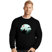 Load image into Gallery viewer, Shirts Crewneck Sweater, Unisex / Small / Black Stay Off The Road