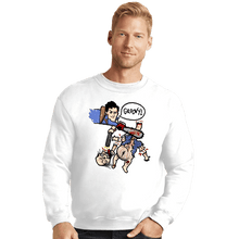 Load image into Gallery viewer, Secret_Shirts Crewneck Sweater, Unisex / Small / White Ash Rules