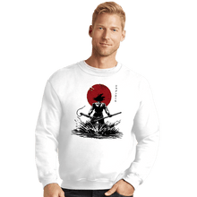 Load image into Gallery viewer, Shirts Crewneck Sweater, Unisex / Small / White Pure Of Heart Warrior