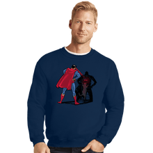 Load image into Gallery viewer, Daily_Deal_Shirts Crewneck Sweater, Unisex / Small / Navy Super Fun Game